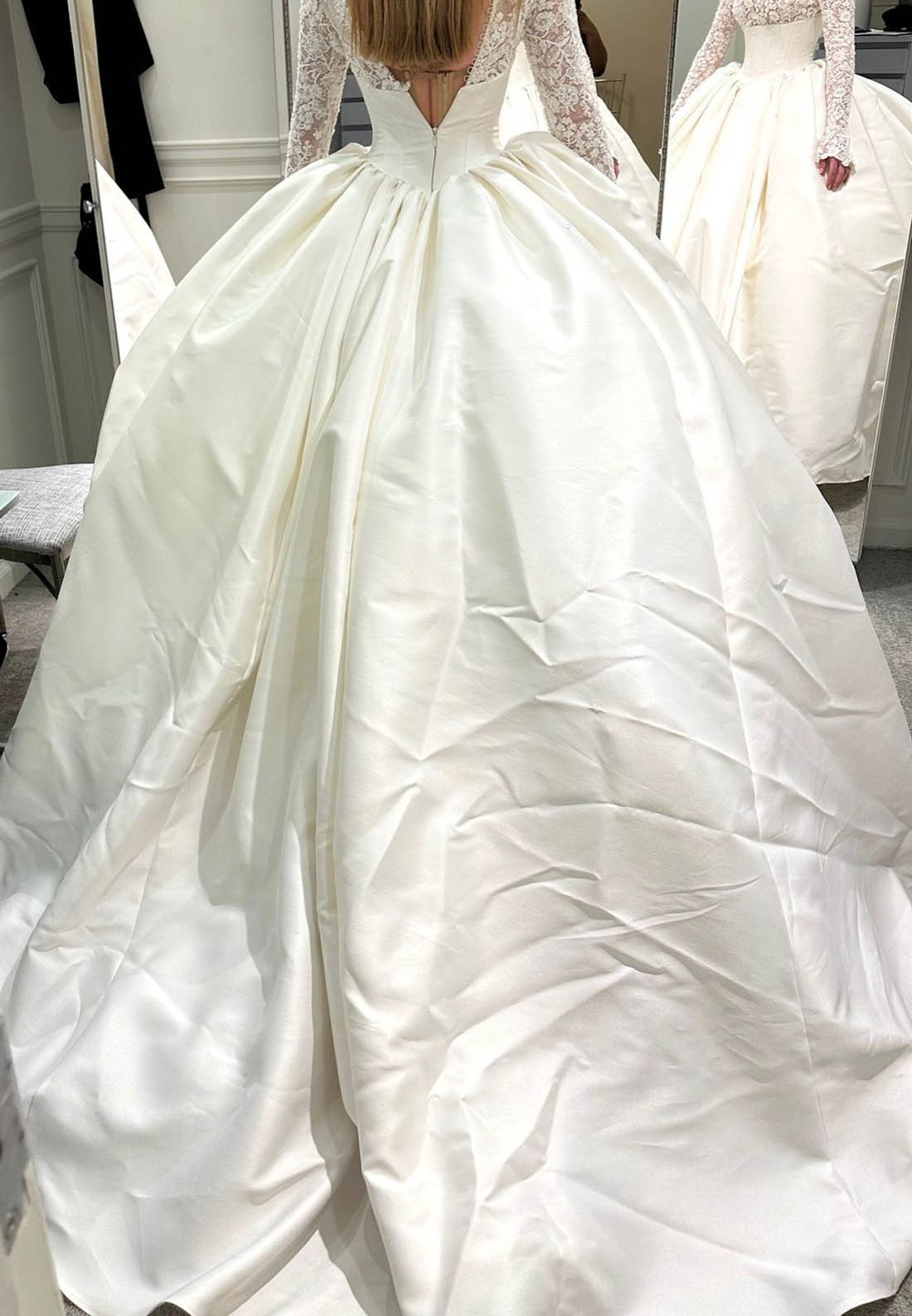 Charming Long Sleeves High Neck A-Line Wedding Dress