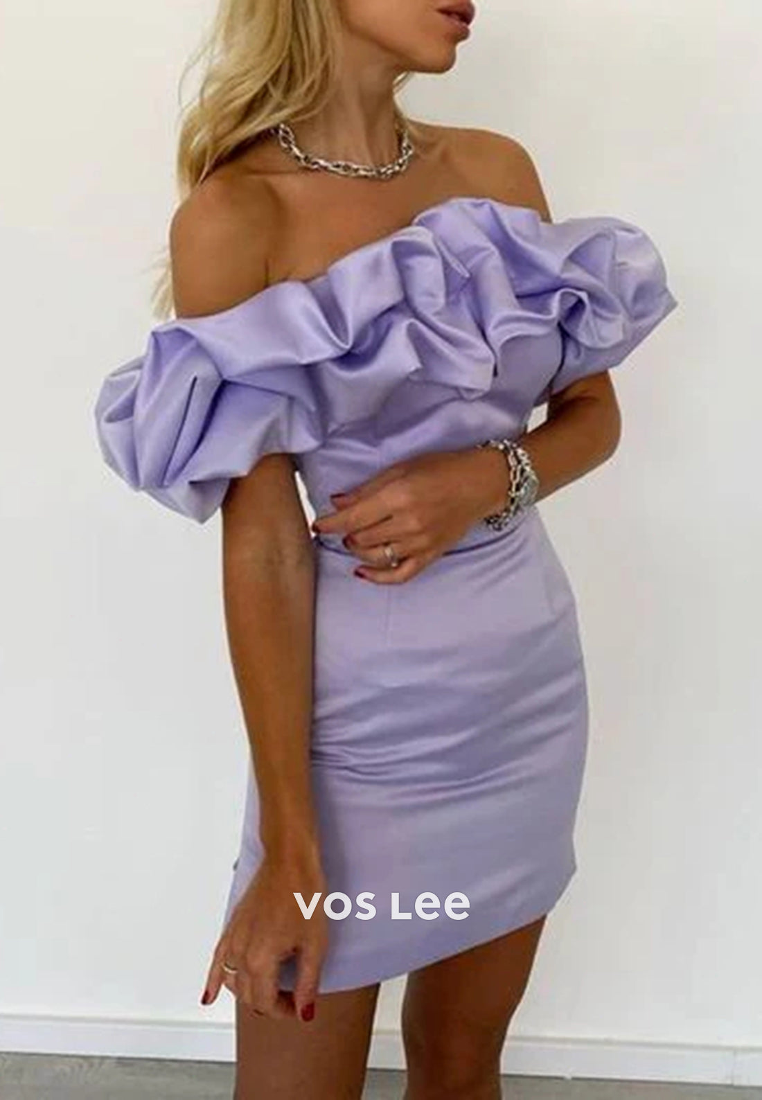 Sexy & Hot Off the Shoulder Mermaid Mini Homecoming Dresses