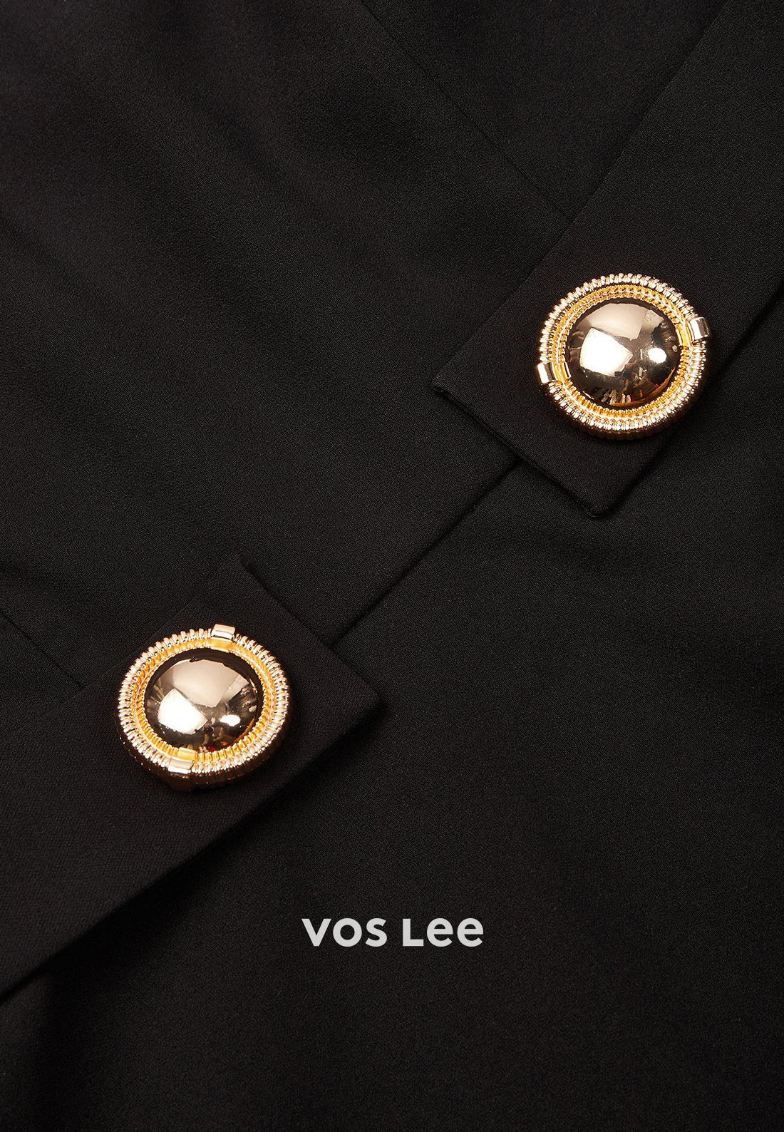 Luxurious Black A-Line Square Sleeveless Pleated Tea-Length Wedding Guest Dresses