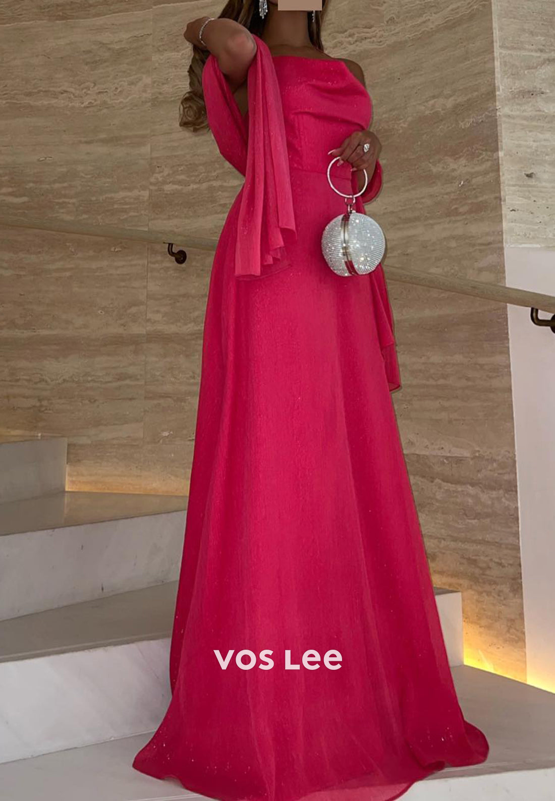 Elegant & Luxurious A-Line Halter Floor-Length Pleated Evening Dresses