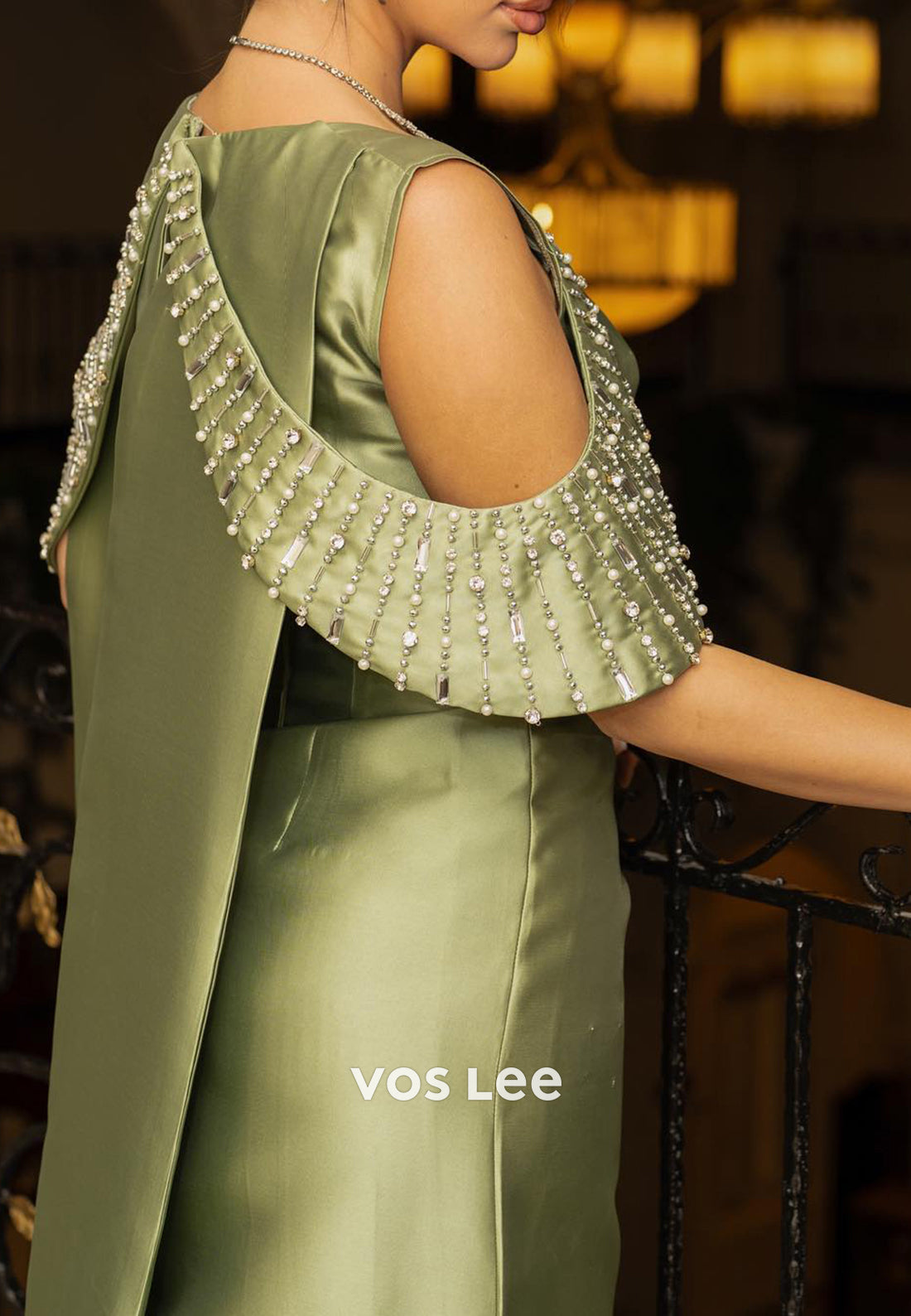 Sweetheart Rhinestone Beaded Embellished Sheath Floor-Length Evening Dresses