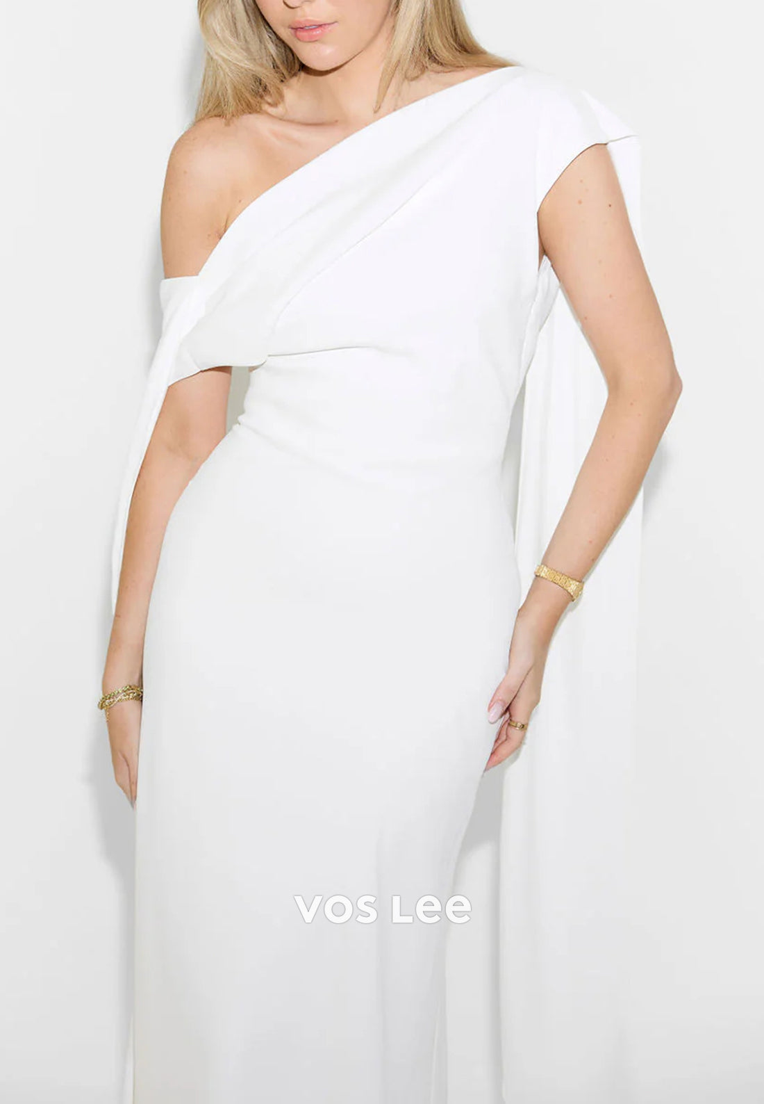 Sexy and Sleek Backless Scoop Floor-Length Pleated Mermaid Evening Dresses