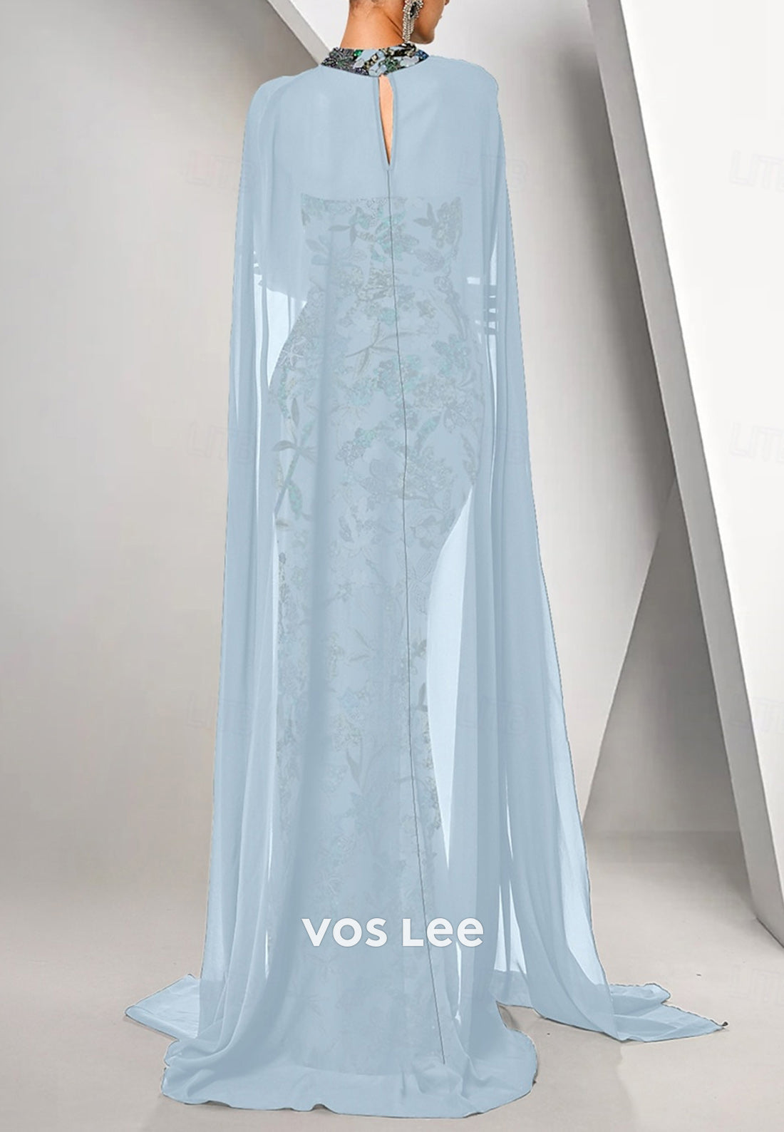 Sweetheart Appliques Embellished Pleated Mermaid Mother of Bride Dresses with Sweep Train