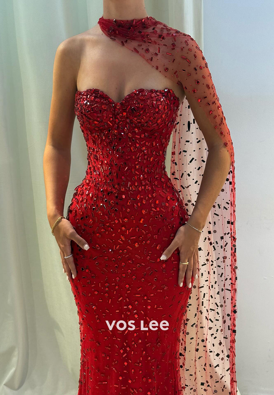 Sparkle & Shine Strapless Sweetheart Fully Rhinestone Prom Dresses