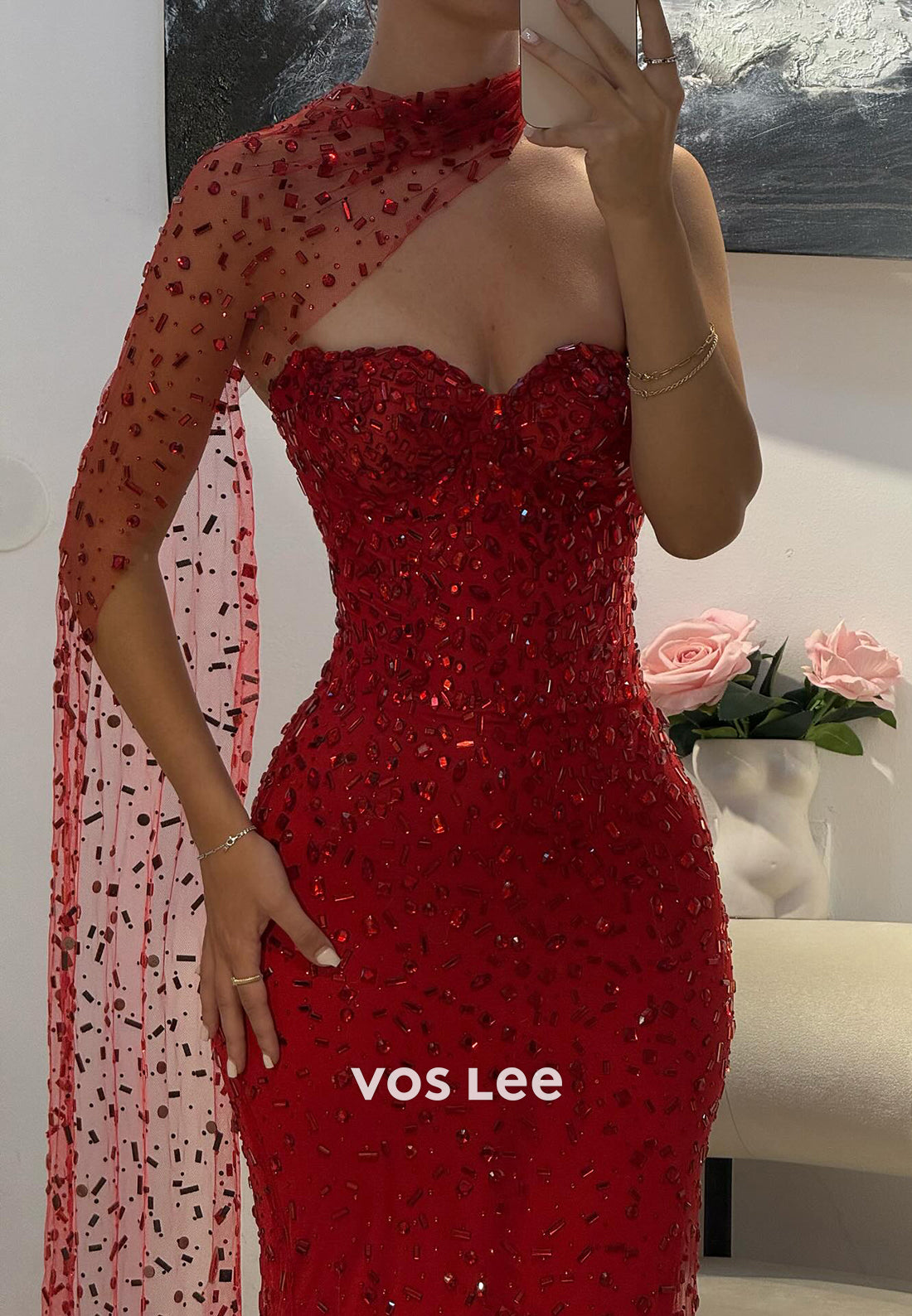 Sparkle & Shine Strapless Sweetheart Fully Rhinestone Prom Dresses