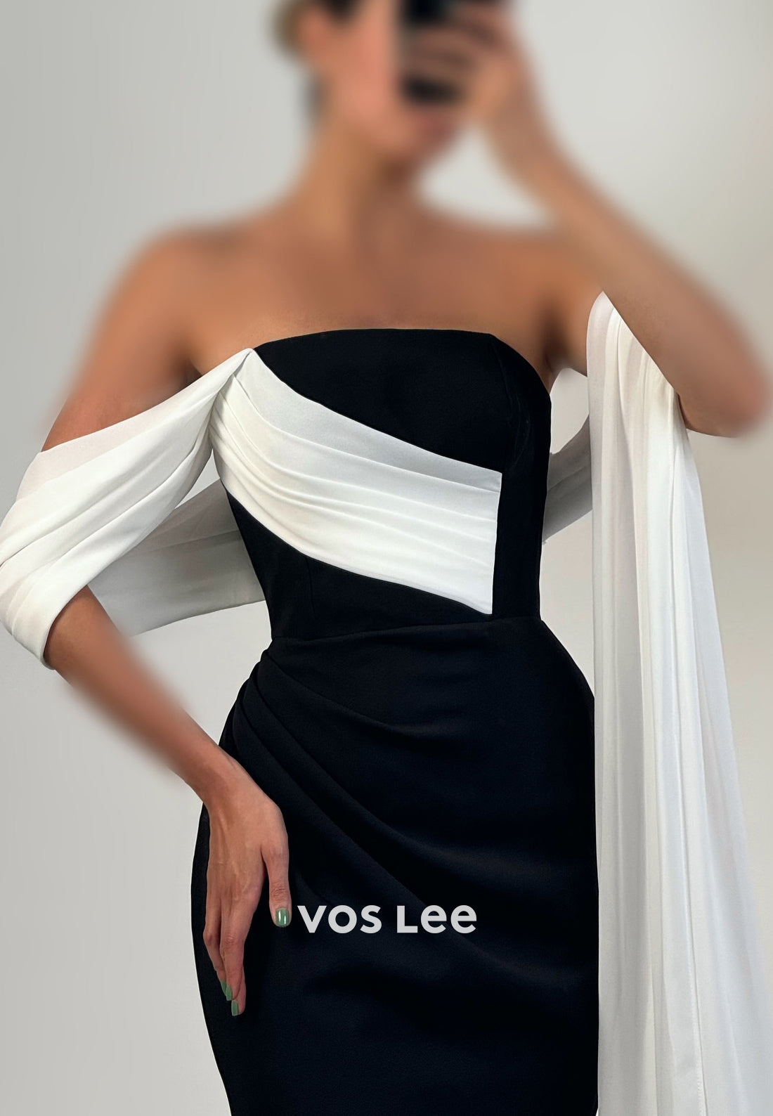 Gorgeous & Charming One Shoulder Pleated Floor-Length Mermaid Prom Dresses