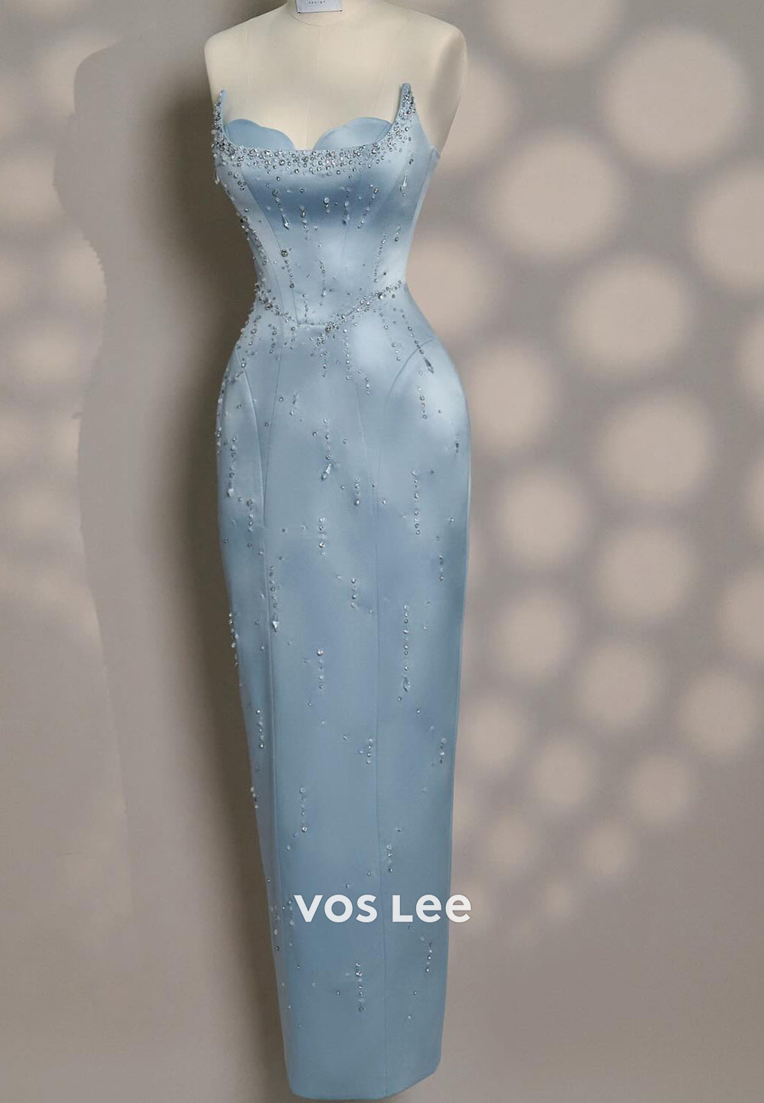 Sparkle & Shine Tube Top Sweetheart Ruched Mermaid Long Evening Dresses
