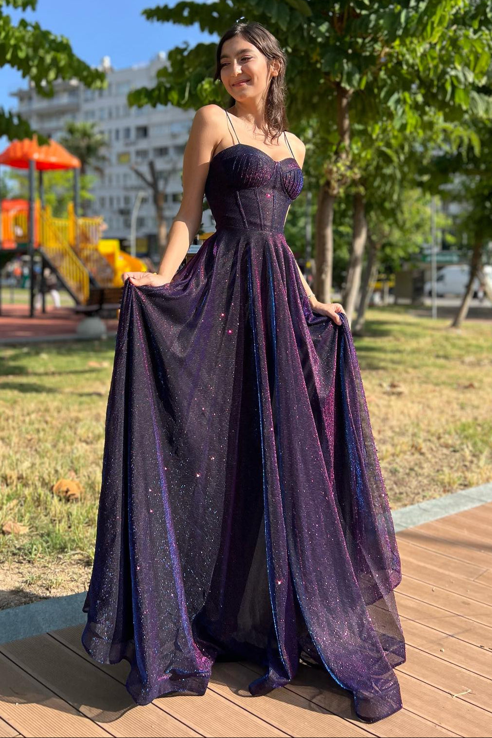 open lace back dress Sequin Fringe Cocktail Dress CD780 main image 1