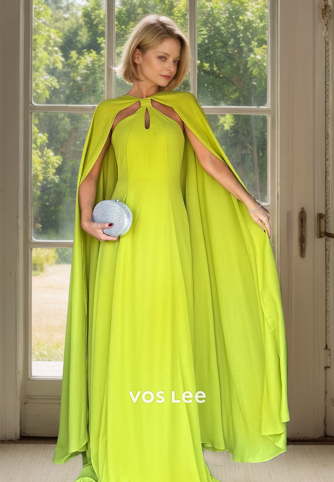 Modest Sheath Halter Back Zipper Dark Green Satin Mother of the Formal VOS LEE Modest Sheath Halter Back Zipper Dark Green Satin Mother of the Formal VOS LEE