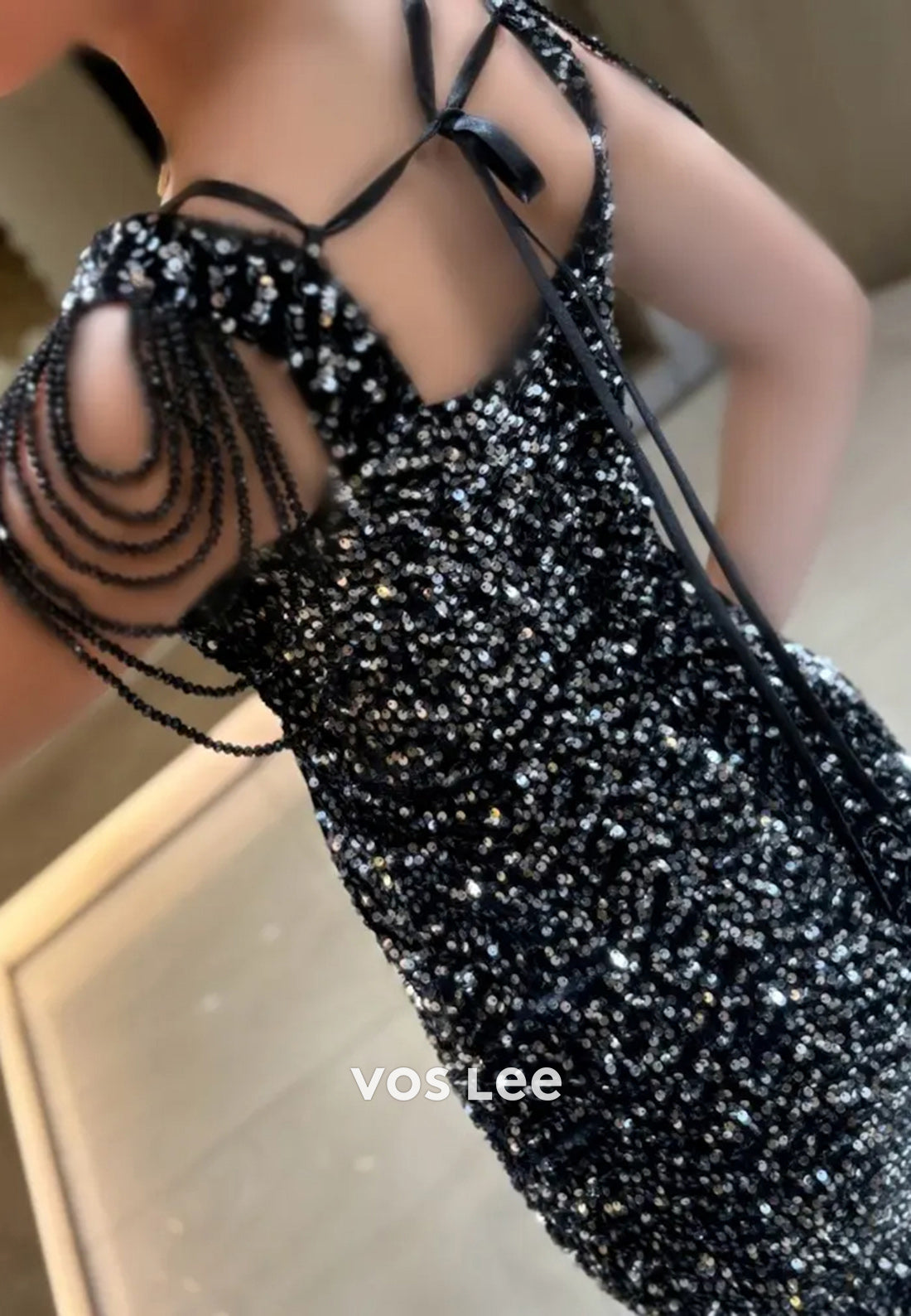 Glamorous & Dramatic Sweetheart Beaded Mermaid Evening Dresses with Side Split