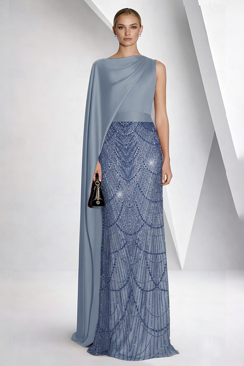 Luxury Olive Green Formal Dress - Sleeveless Lace Evening Gown Floor Length