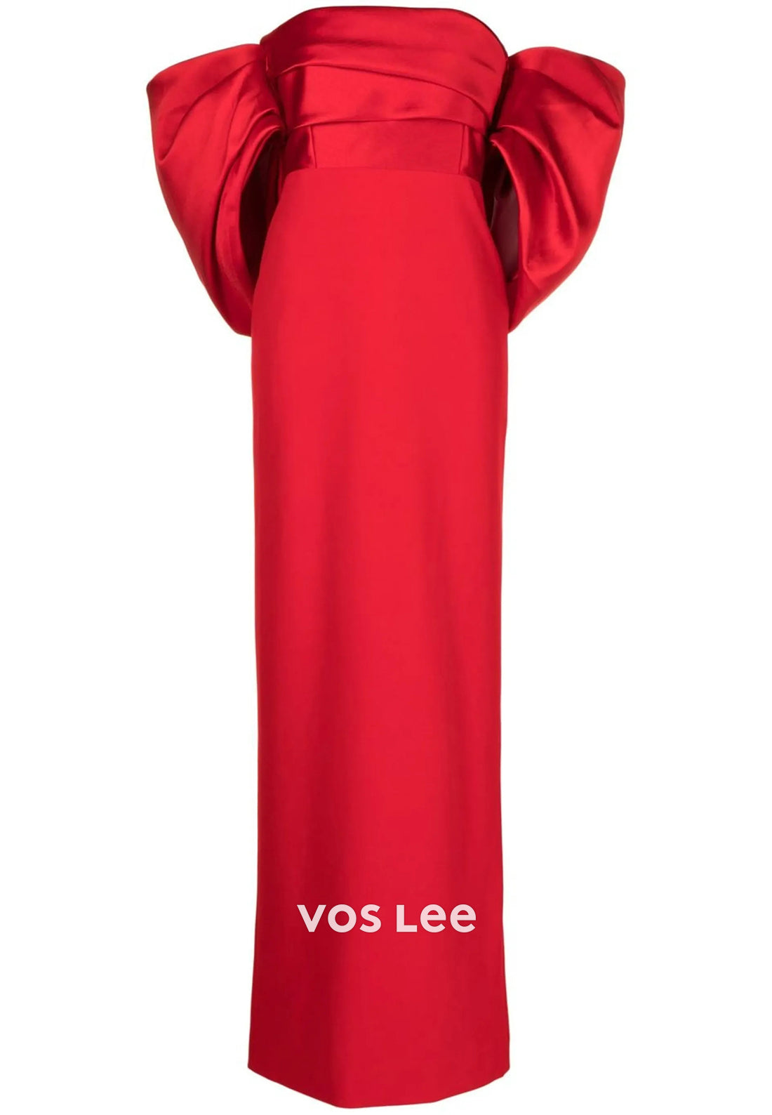 Short Sleeve Off the Shoulder Ankle-Length Sheath Mother of Bride Dresses
