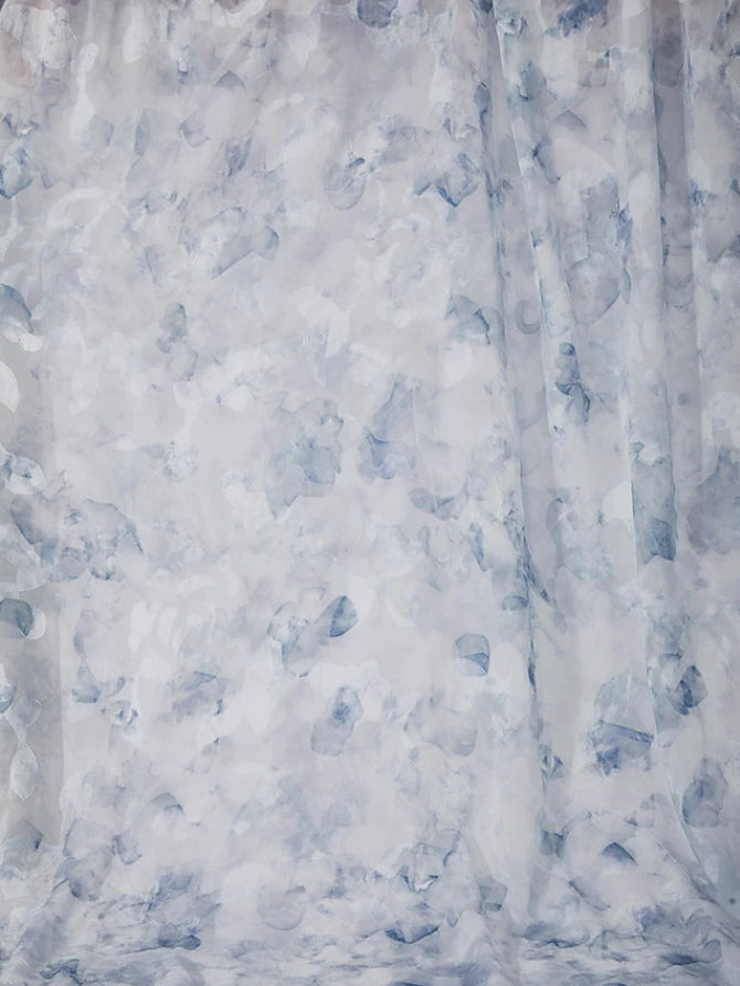 Floral Chiffon A-Line Formal Dress