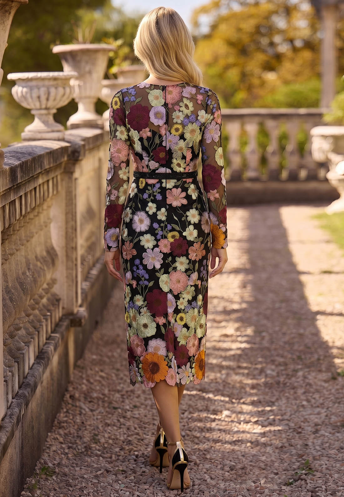 Charming A-Line Scoop Appliques Mother of the Bride Dress