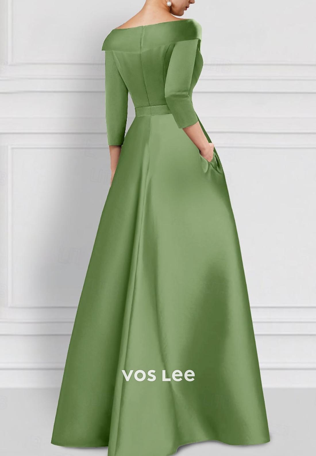 Elegant & Luxurious V Neck Embroidery Sequined Mermaid Evening Dress