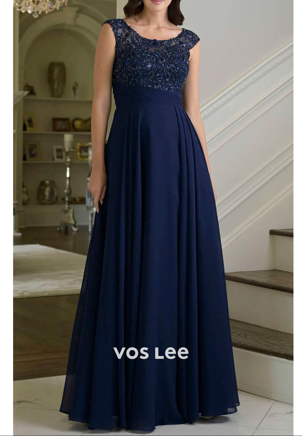 Sequin Bodice Plum Formal Dress | Ruched Floor-Length Gown for Wedding Guests