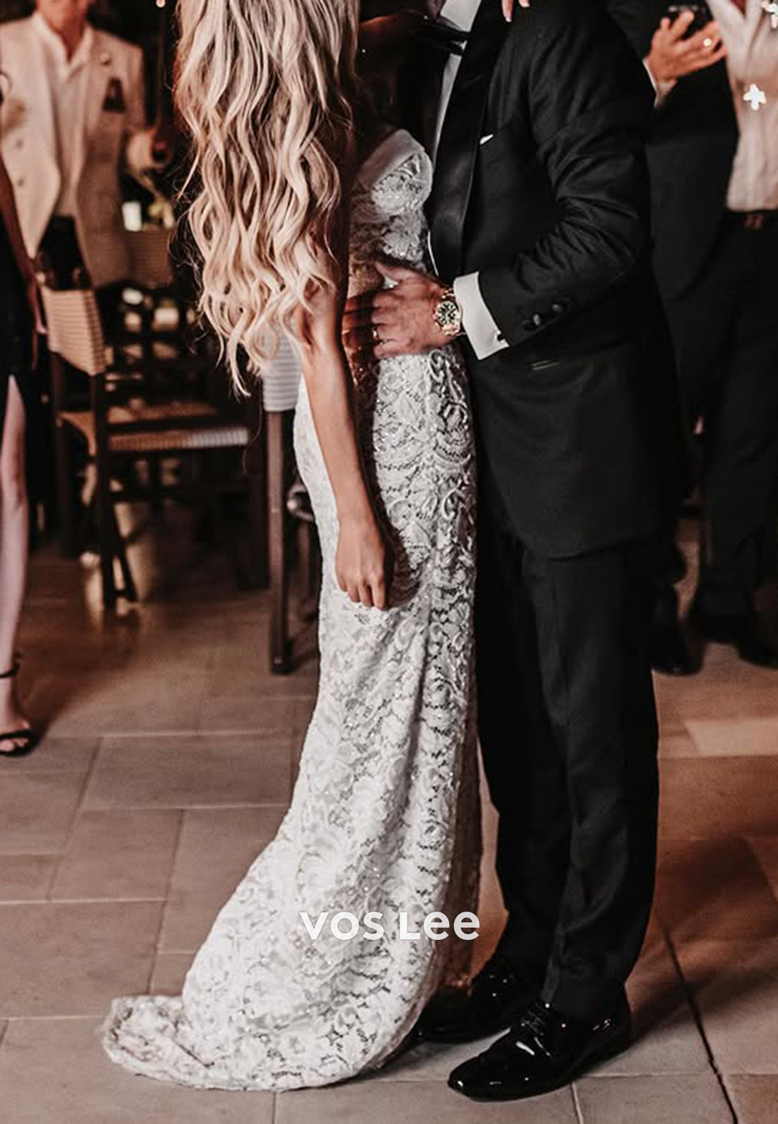 Sexy & Hot Strapless Sweetheart Appliques Lace Floor-Length Mermaid Wedding Dresses
