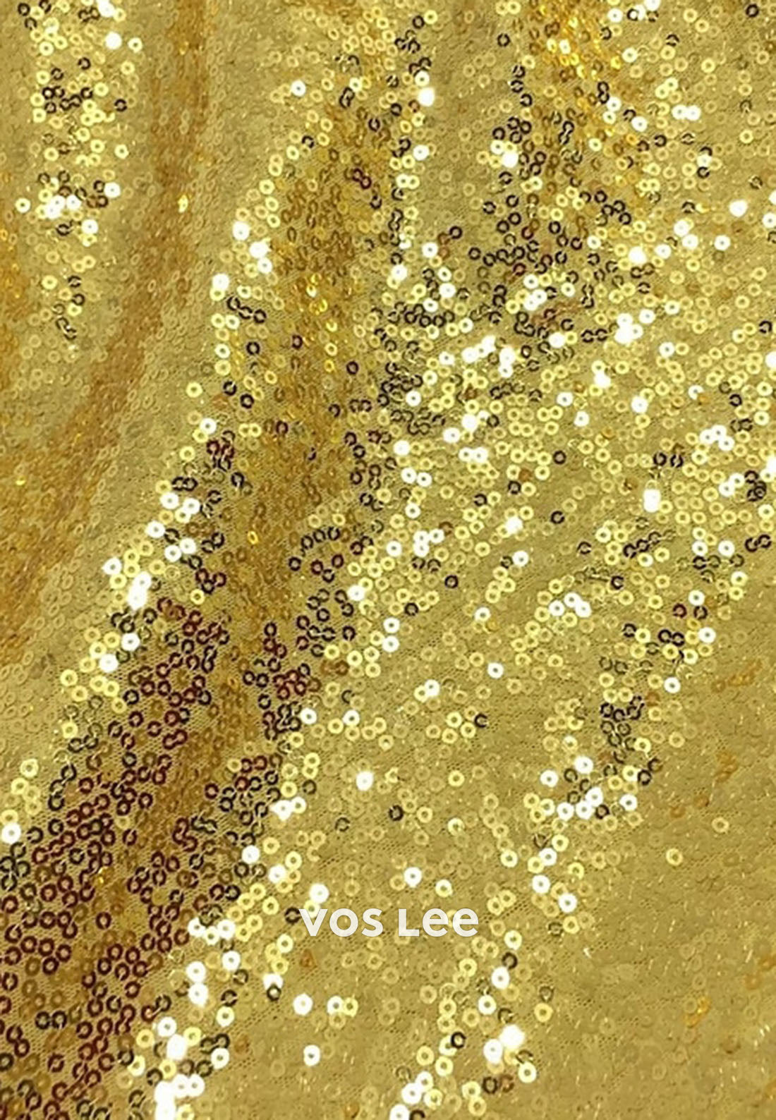 Glitter V-Neck Sequin Floor-Length Trumpet Evening Gowns