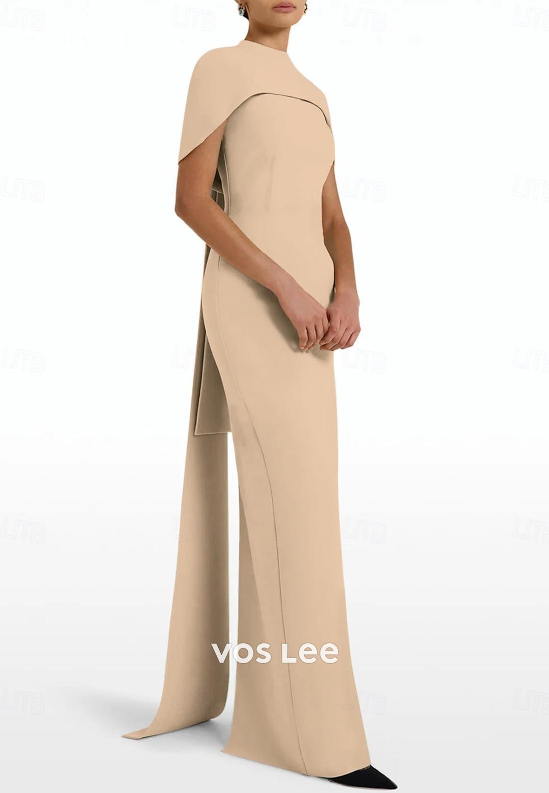 Elegant & Luxurious Mermaid Mother of Groom Evening Dress with Train