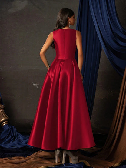 Smilprince Green Long Formal Dress