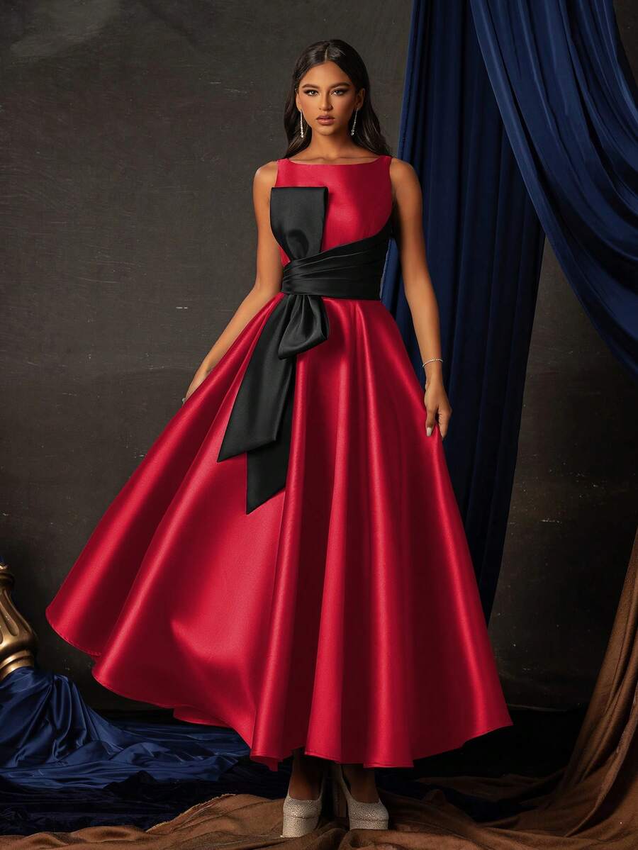 Smilprince Green Long Formal Dress