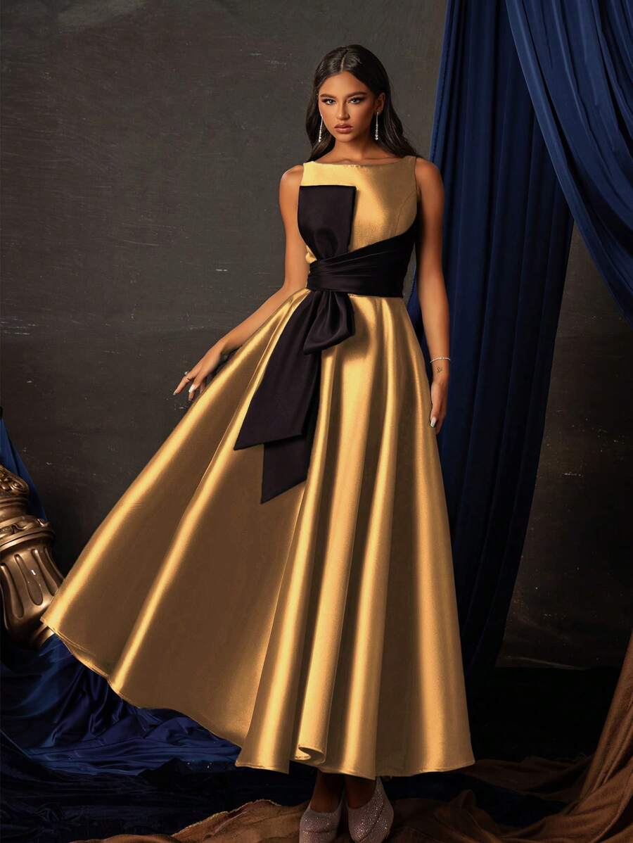 Smilprince Green Long Formal Dress