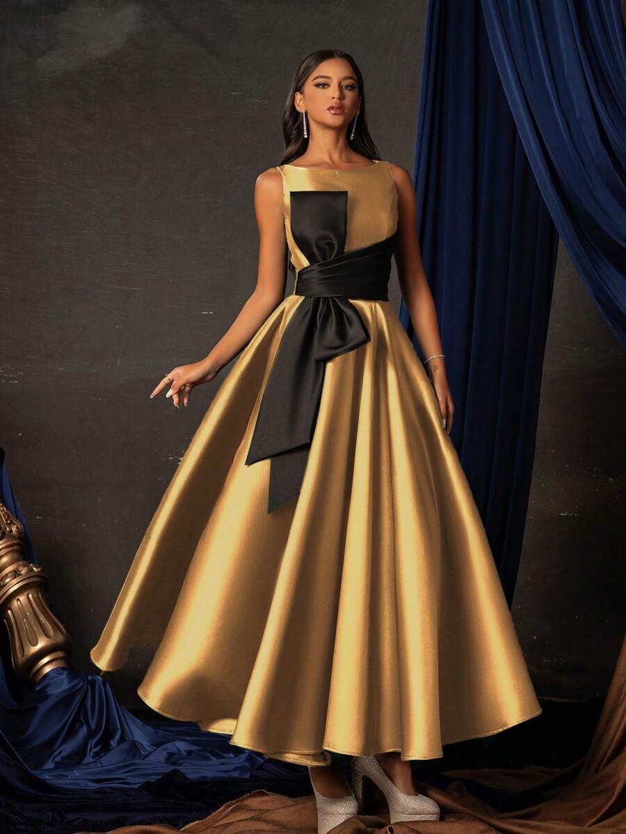 Smilprince Green Long Formal Dress