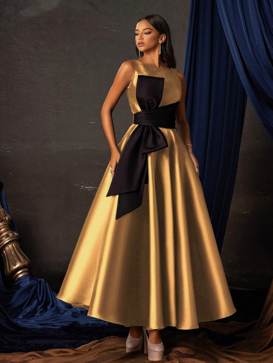 Smilprince Green Long Formal Dress
