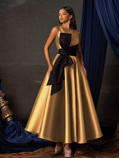 Smilprince Green Long Formal Dress