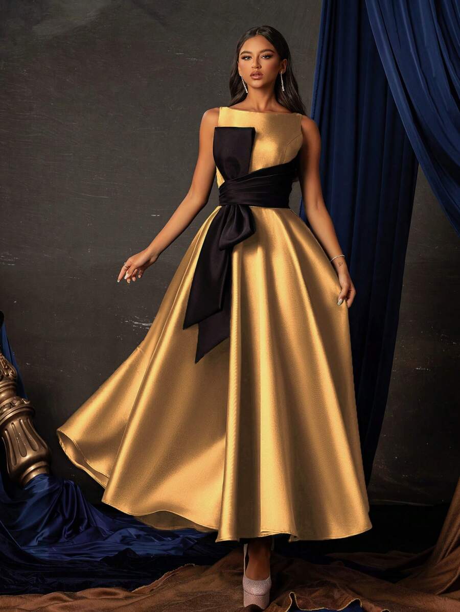Smilprince Green Long Formal Dress