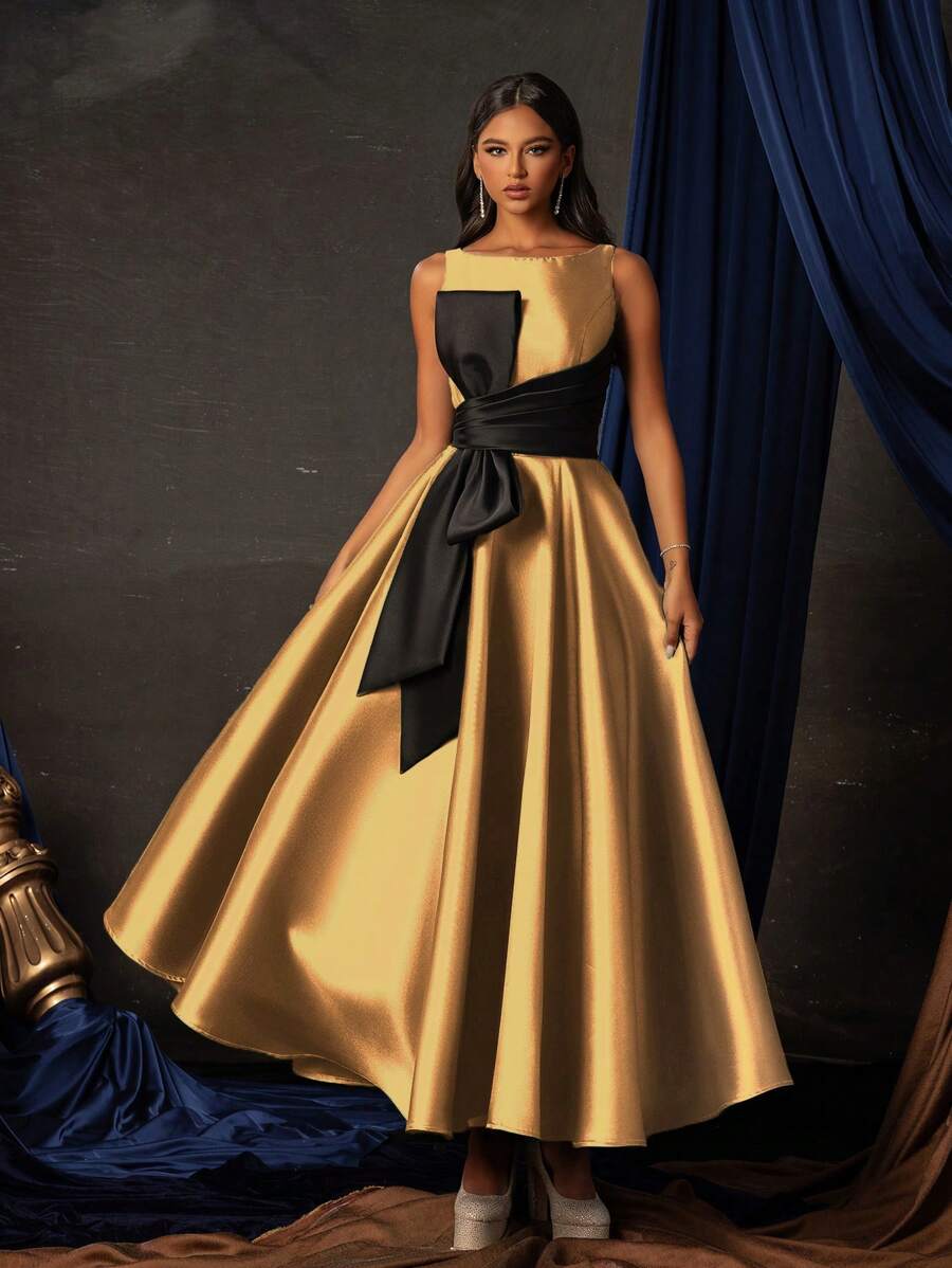Smilprince Green Long Formal Dress
