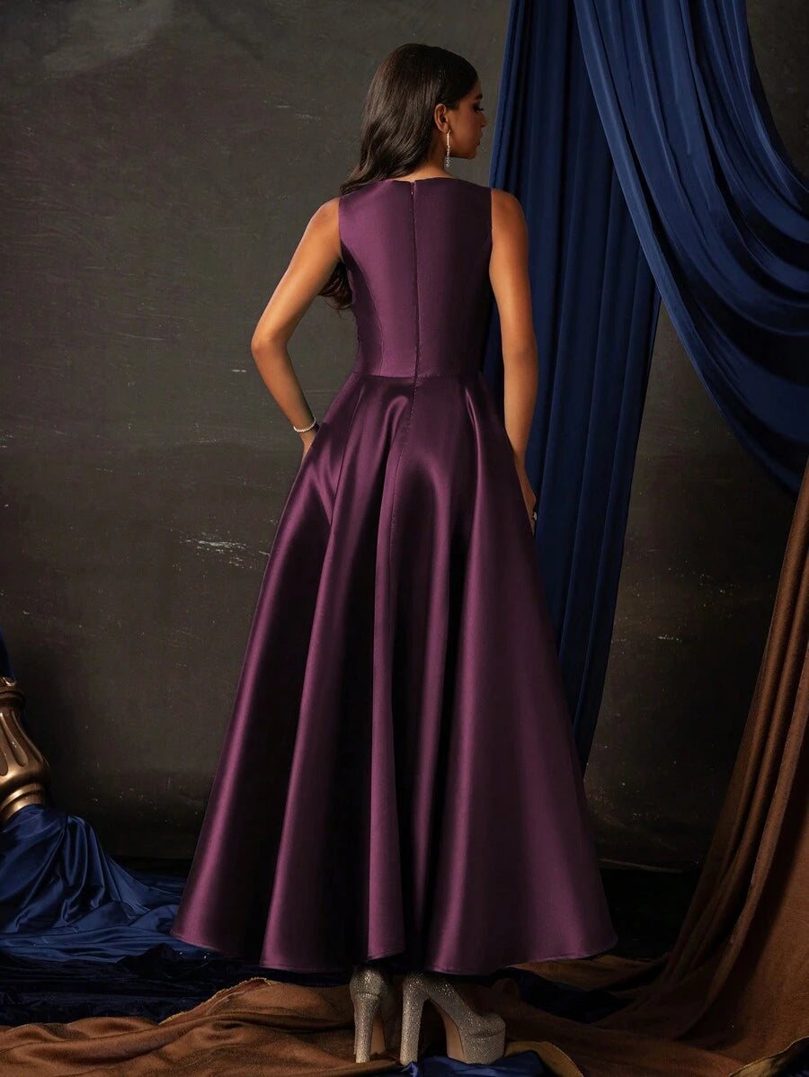 Smilprince Green Long Formal Dress