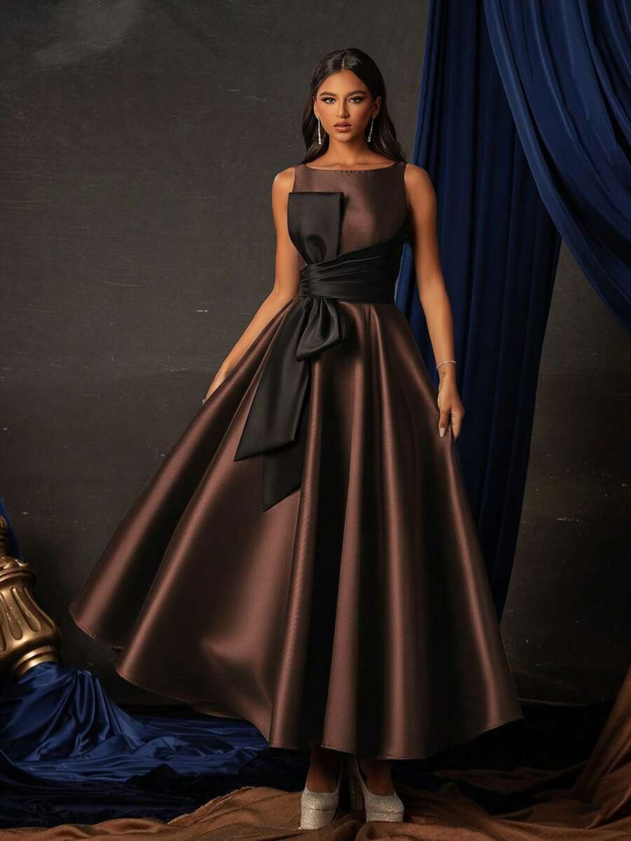 Smilprince Green Long Formal Dress