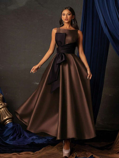 Smilprince Green Long Formal Dress