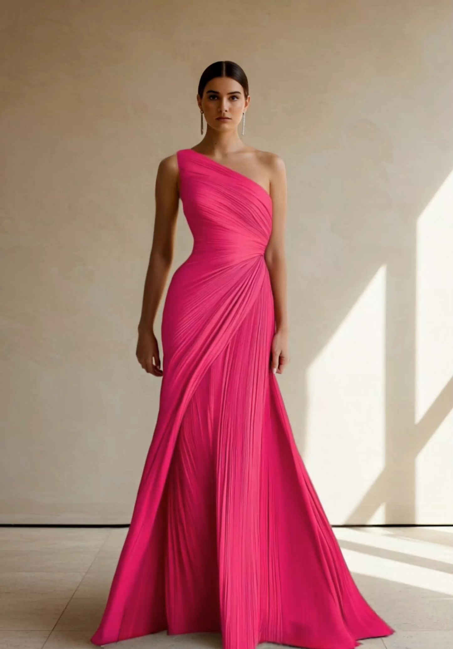 One Shoulder Mermaid Dress | Elegant Evening Gown