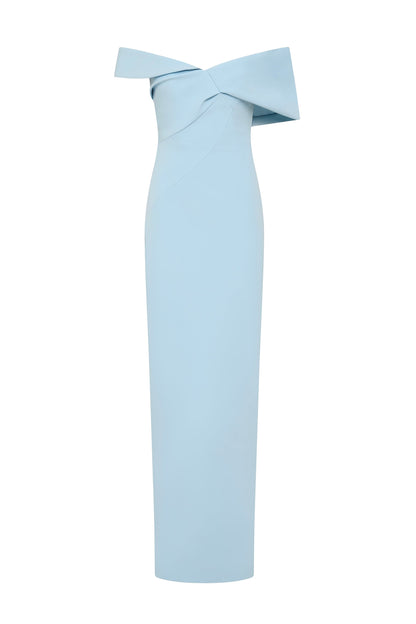 Sky Blue Full-Length Maddie Gown
