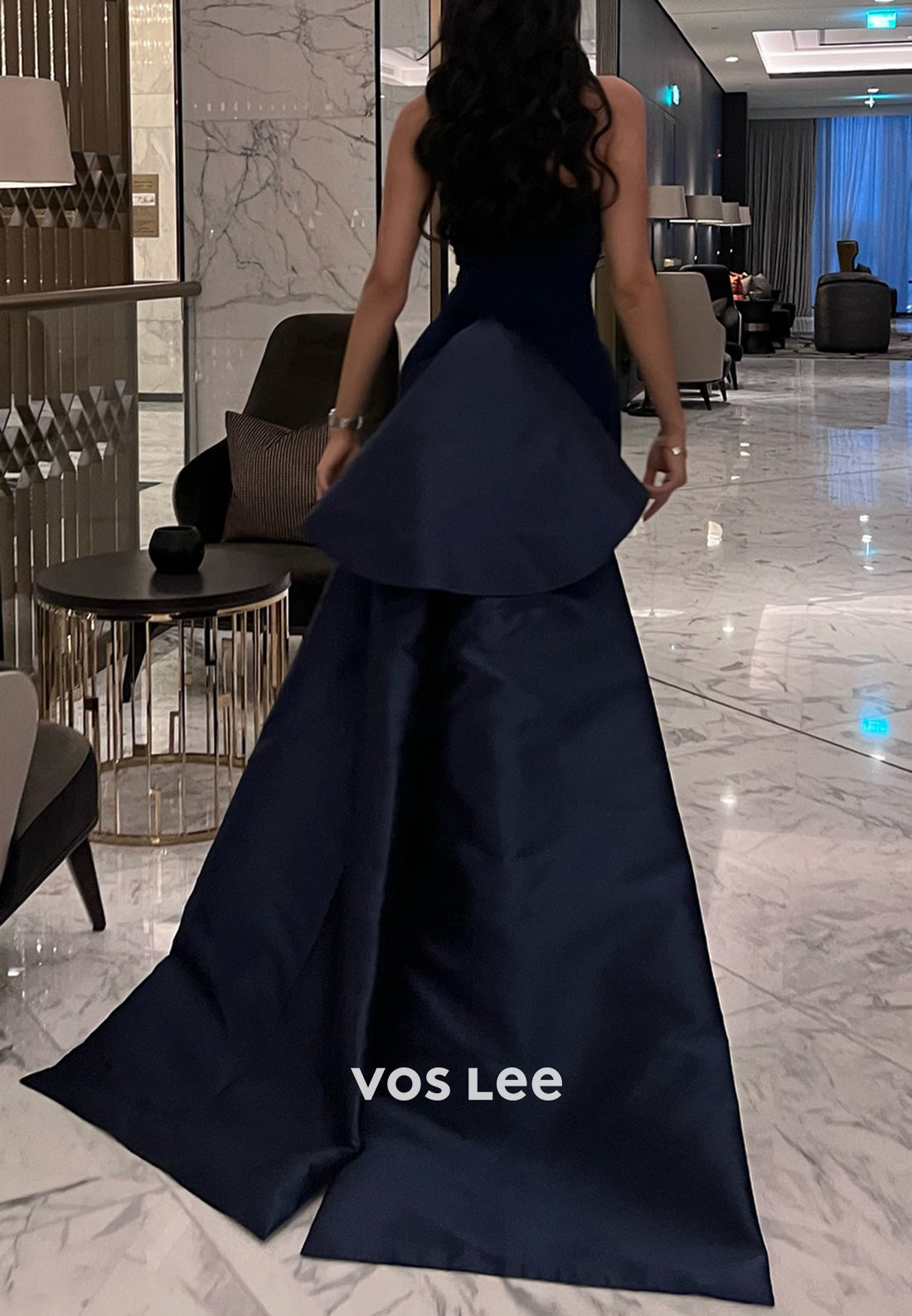 Classic & Timeless Strapless Floor-Length Pleated Mermaid Evening Dresses
