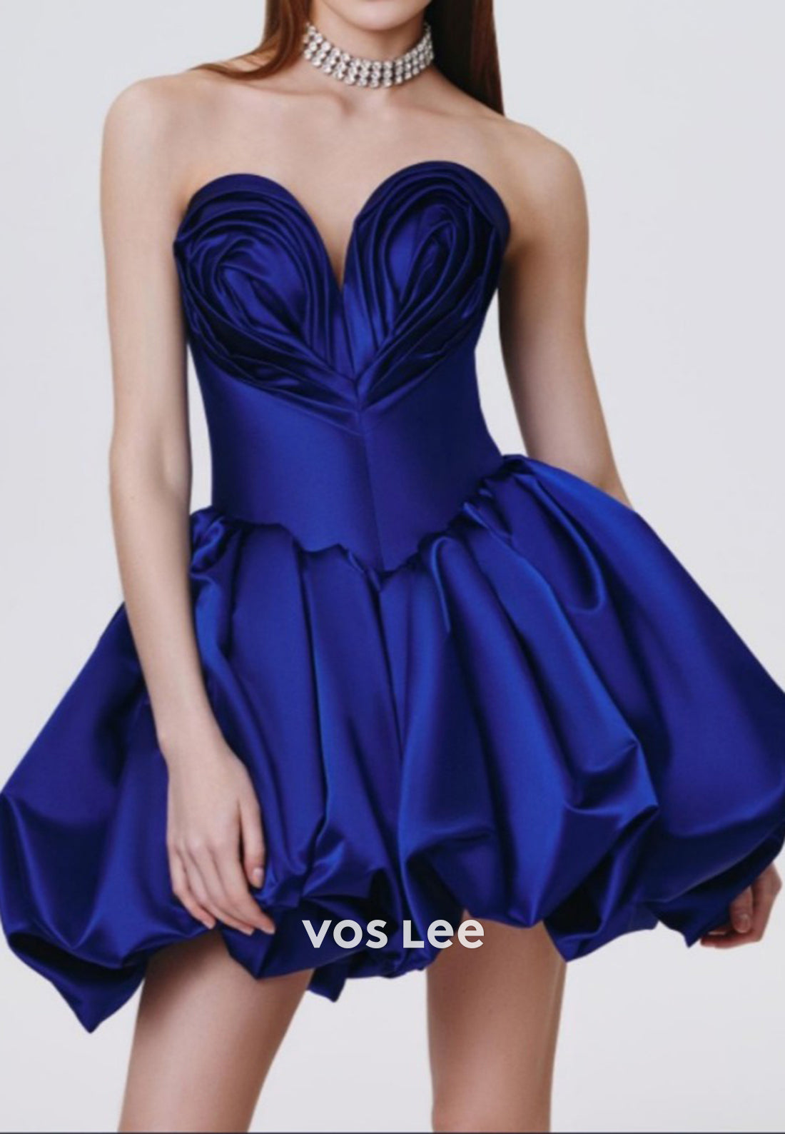 Short & Mini A-Line Sweetheart Pleated Homecoming Dresses with Pocket