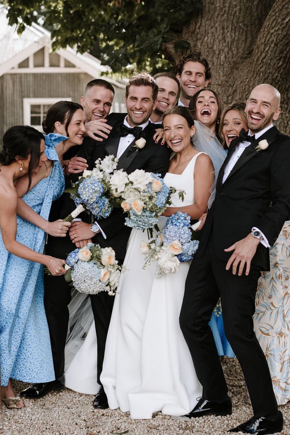 Elegant A Line Square Neck White Long Bridal Party Dress