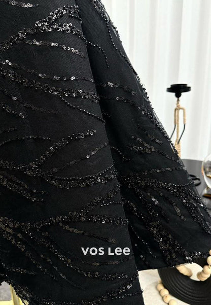 Sparkling Mini and Short A-Line Halter Straps Sweetheart Sequins Prom Dresses