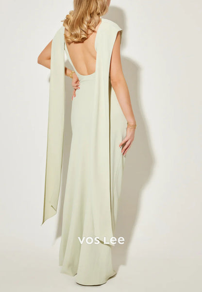 Gorgeous & Charming Scoop Floor-Length Mermaid Evening Dresses Party Dresses