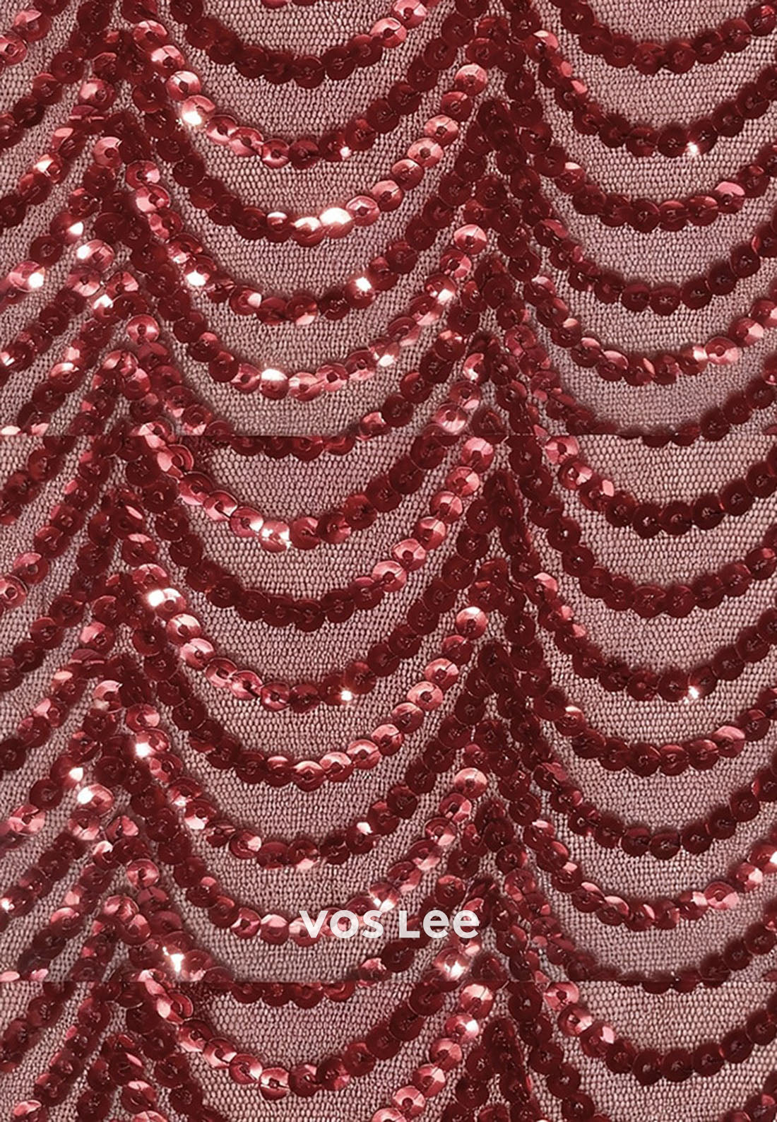 Glitter Sequins Elegant Off Shoulder Long Sleeve Sheath  Evening Gown