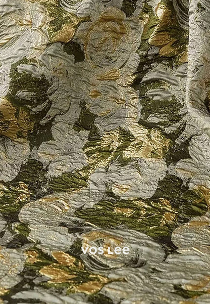 V-Neck Long-Sleeves A Line Evening Dress Mother Dress