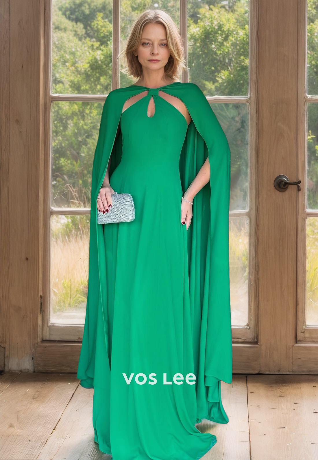 Modest Sheath Halter Back Zipper Dark Green Satin Mother of the Formal VOS LEE Modest Sheath Halter Back Zipper Dark Green Satin Mother of the Formal VOS LEE