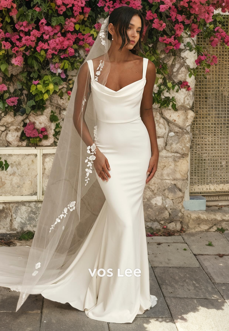Sleeveless Wedding Dresses Plus Size Simple A-Line Bride Gowns Button Back Sweep Train Robe De Mariee New main image 1