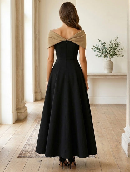 sleeveless ankle length dress Moss 2026 Mother of the Bride Dress Silk like Satin Ankle-Length