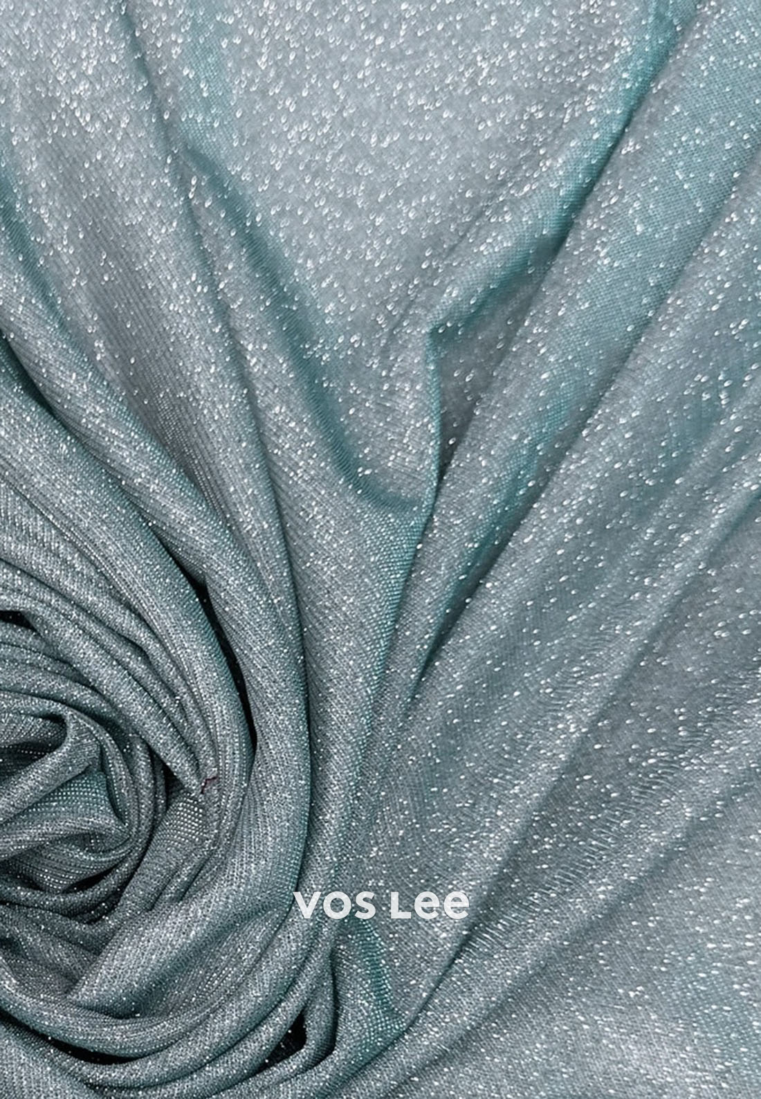 Elegant Off Shoulder Long Sleeve Mermaid  Evening Gownwith Glitter Pleats