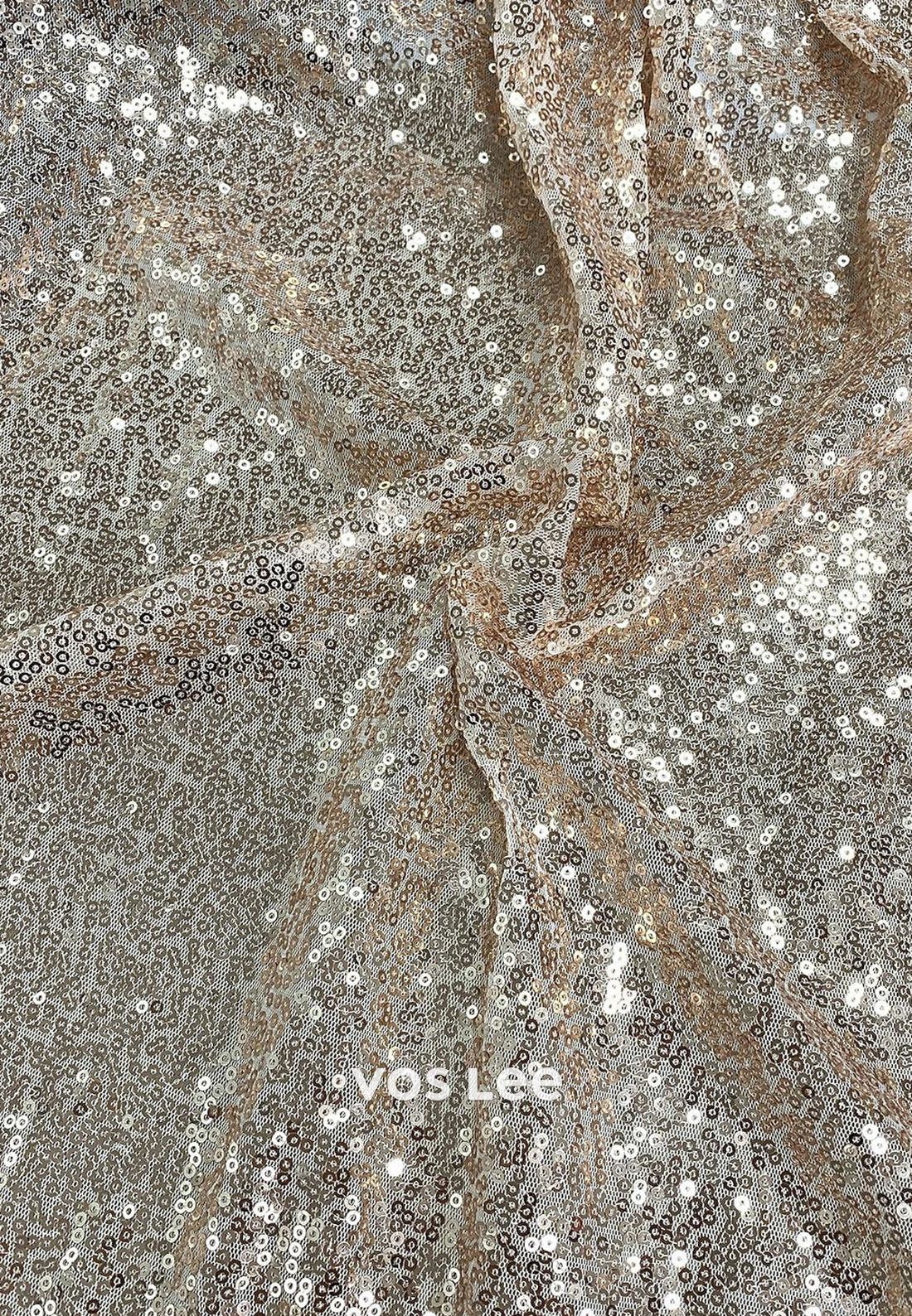 Black Floor-Length One Shoulder Side Slit Evening Gown with Sequined Stole