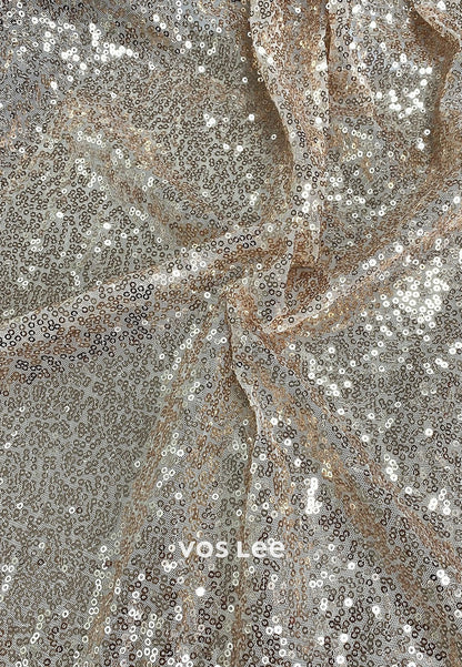 Black Floor-Length One Shoulder Side Slit Evening Gown with Sequined Stole