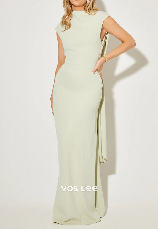 Gorgeous & Charming Scoop Floor-Length Mermaid Evening Dresses Party Dresses